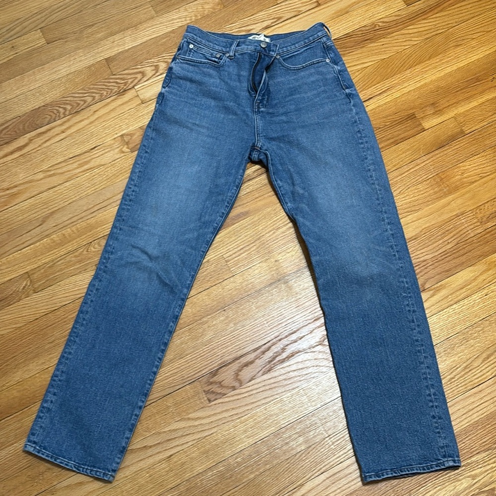 Madewell 90’s straight jeans size 29T